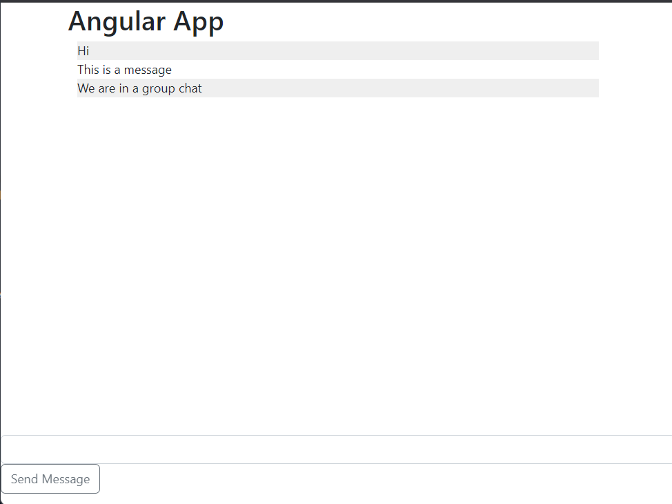 Angular Chat Application with Socket.io and Node Js